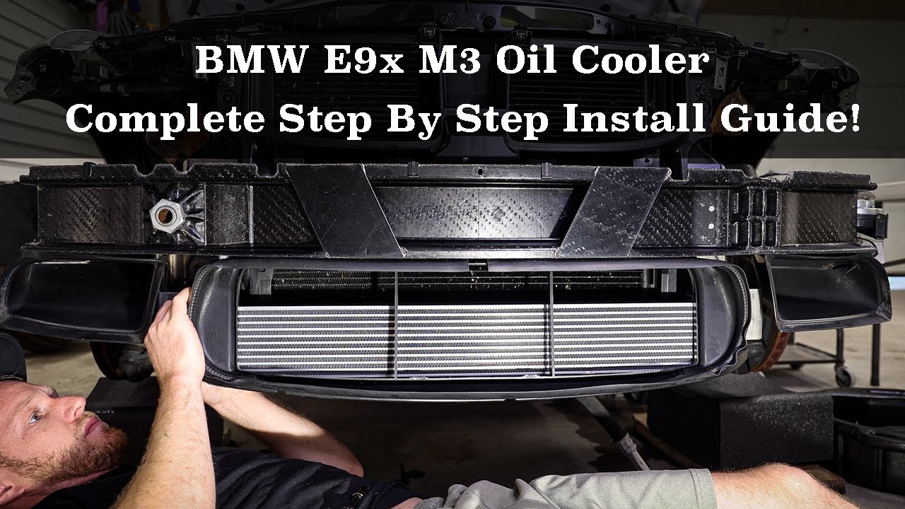 BMW E90 M3 Do88 OIL COOLER Upgrade!