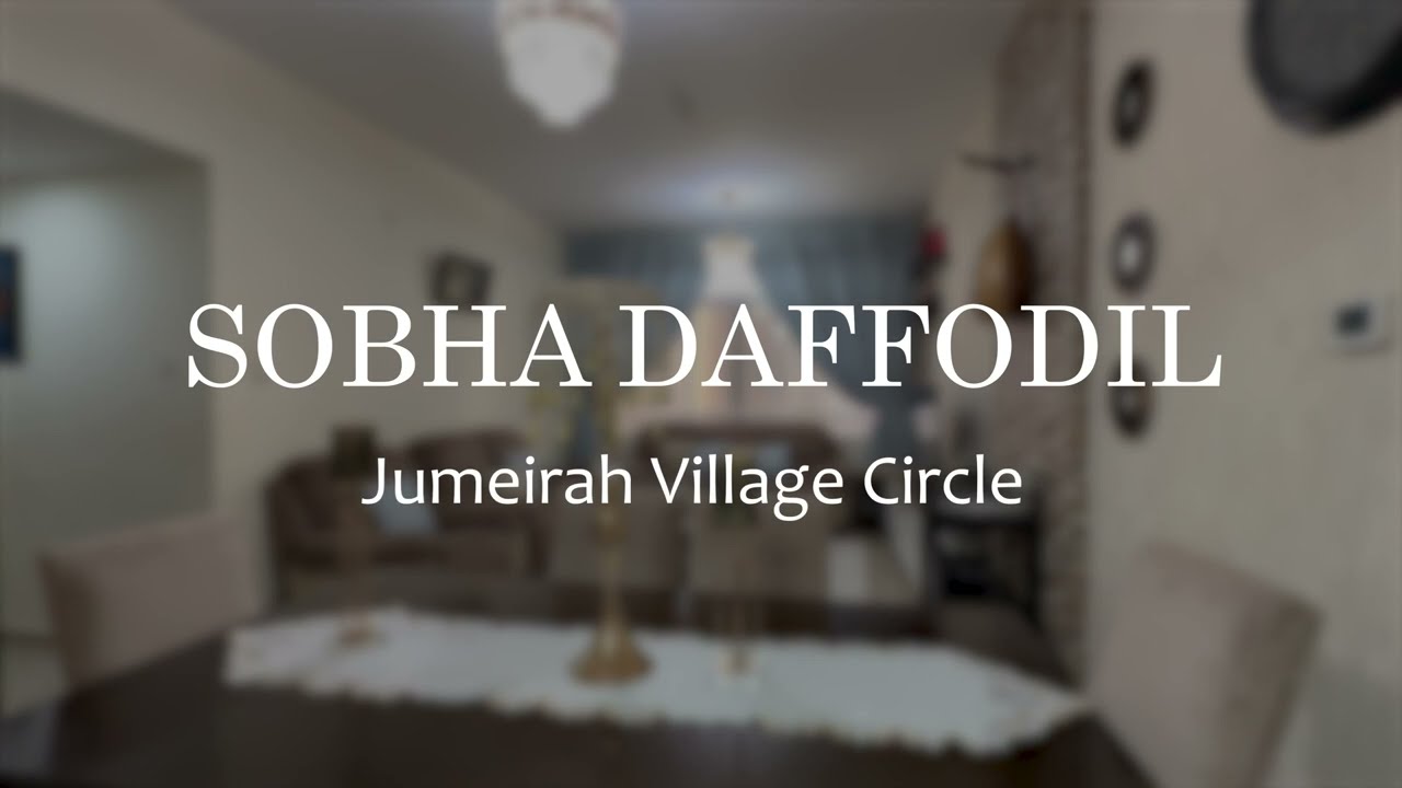 Sobha Daffodil | Jumeirah Village Circle | Spacious Apartment | Prime Location