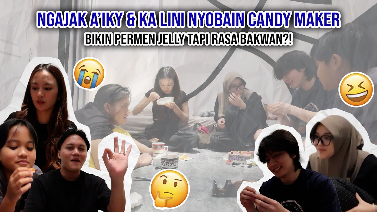 NYOBAIN BIKIN MINI SUSHI & MINI BENTO DARI PERMEN JELLY?!