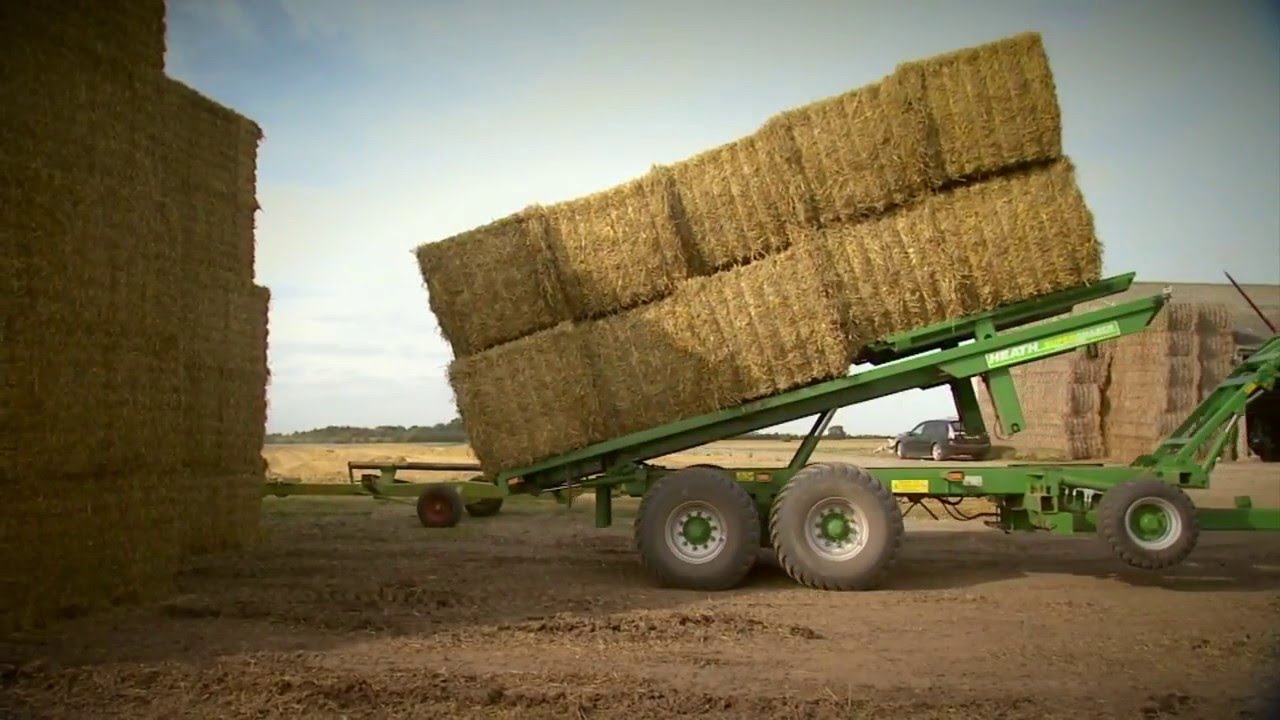 Stačiakampių ry&scaron;ulių automatinio surinkimo priekaba SuperChaser