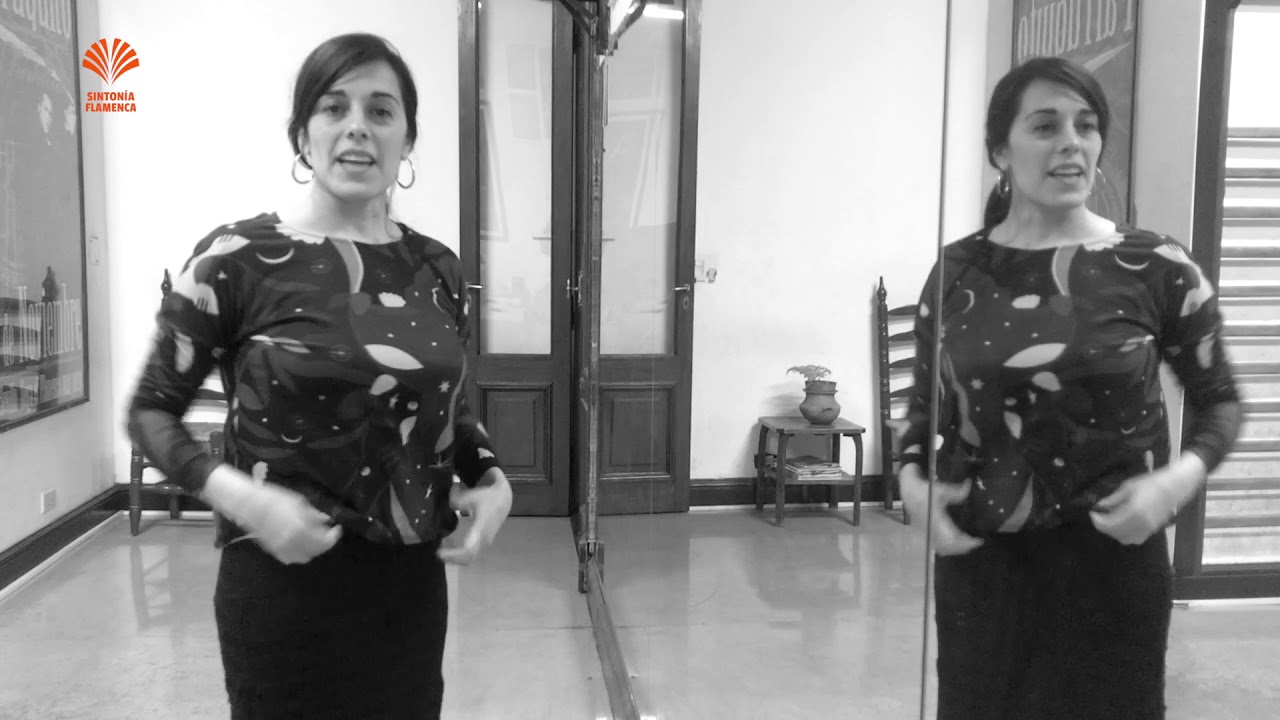 Técnica corporal. Postura y Braceos #1 Iniciación al flamenco. [ 6 minutos ]