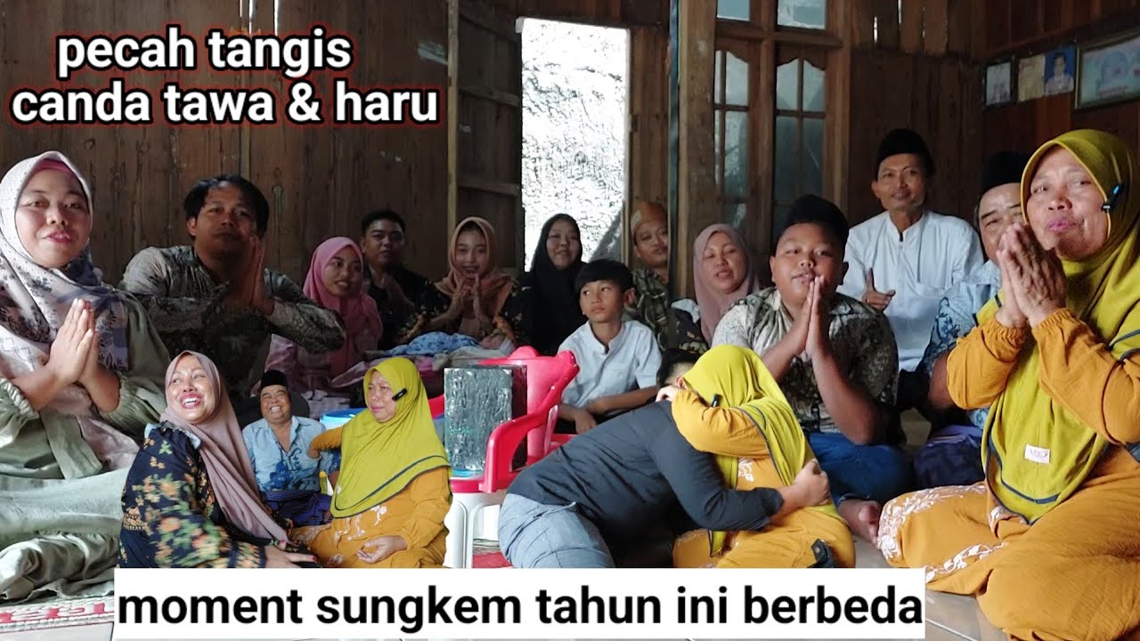 Moment Sungkem Keluarga XL ⁉️ pecah tangis Canda & Tawa
