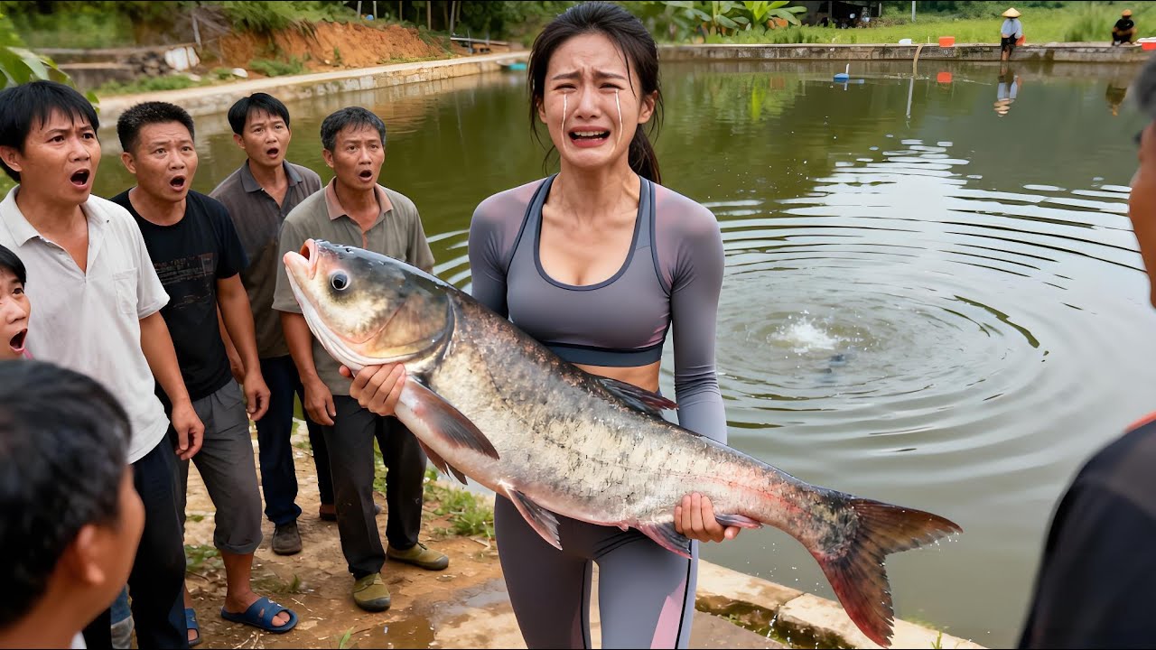 第一次蹭飯讓我淚流滿面，拿一條200公斤巨物來大爺家換飯，結局竟是這樣的！#釣魚 #娜小娜愛釣魚
