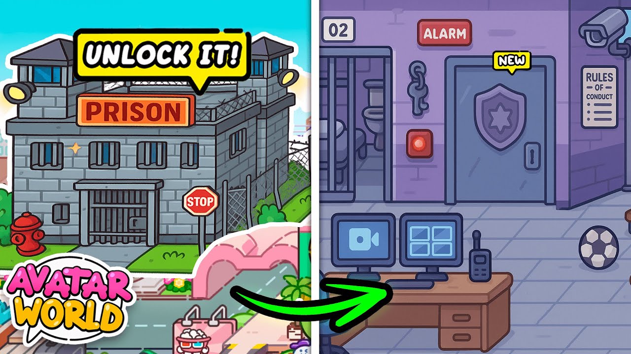 NEW! 😱 PRISON!? NEW SECRETS AND BUGS IN AVATAR WORLD