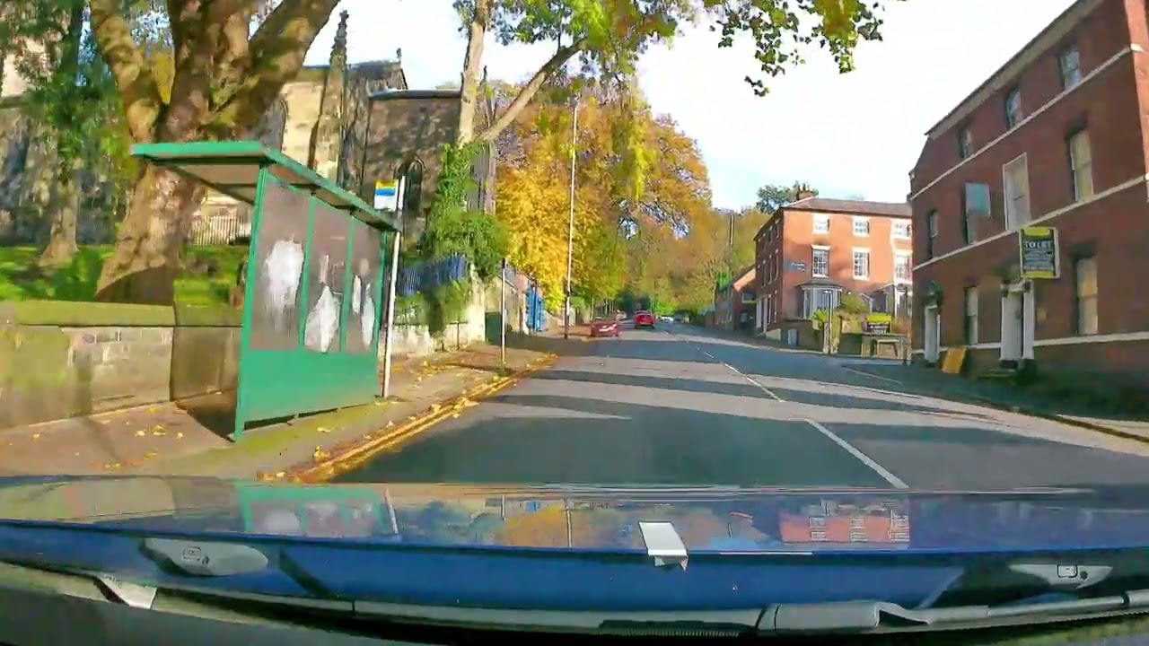 Newcastle under Lyme Test Route (Newcastle, Basford roundabout, Stoke One-way, Penkhull)