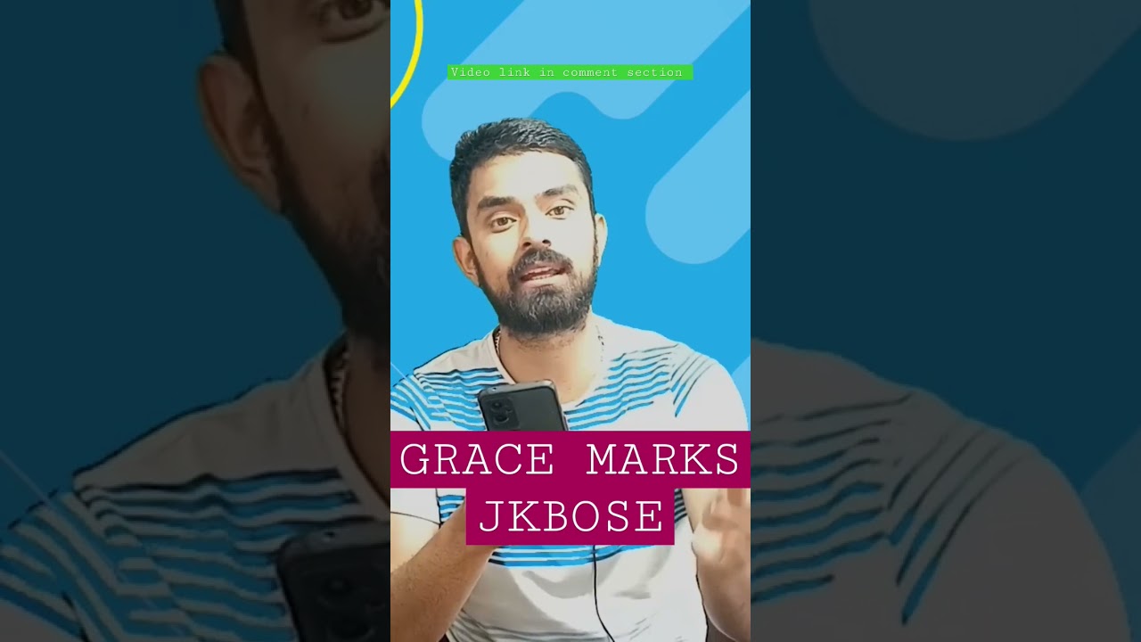 GRACE MARKS #gracemarks #jkboseresult