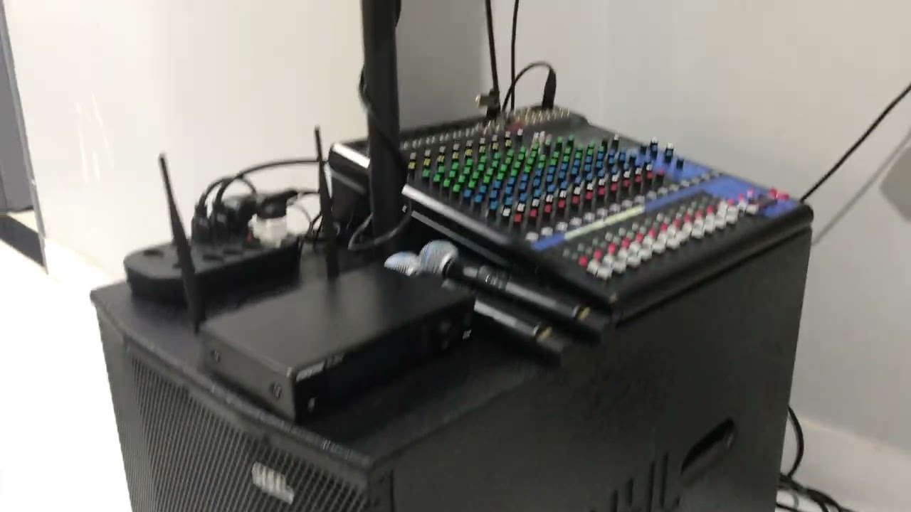 Sistema de som profissional da NHL PRO SOUND