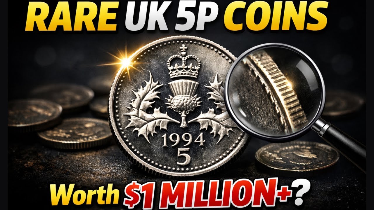Rare UK 5 Pence Coins 1994-1995 | Hidden Mint Errors & Collector&rsquo;s Treasure