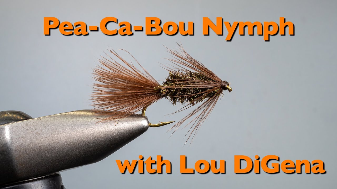How to tie the Pea-Ca-Bou Nymph with Lou DiGena