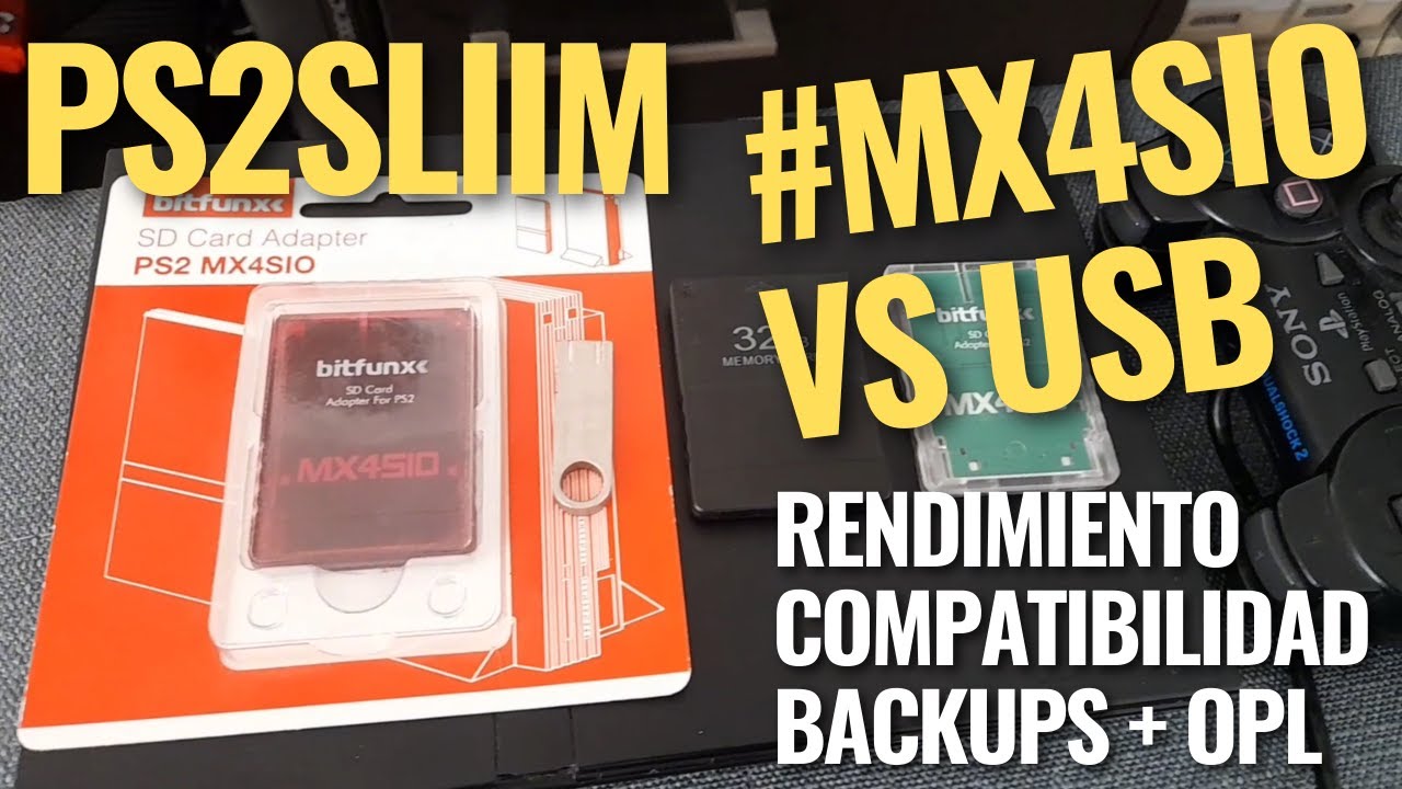Comparativa: MX4SIO vs USB en PS2 Slim | Pruebas de Carga, Cinemáticas y Compatibilidad