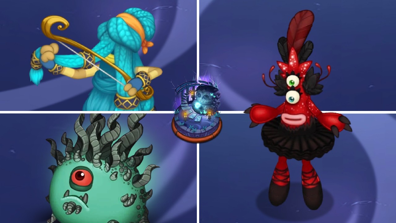Magical Nexus - All Monsters Individual Sounds & Animations | My Singing Monsters