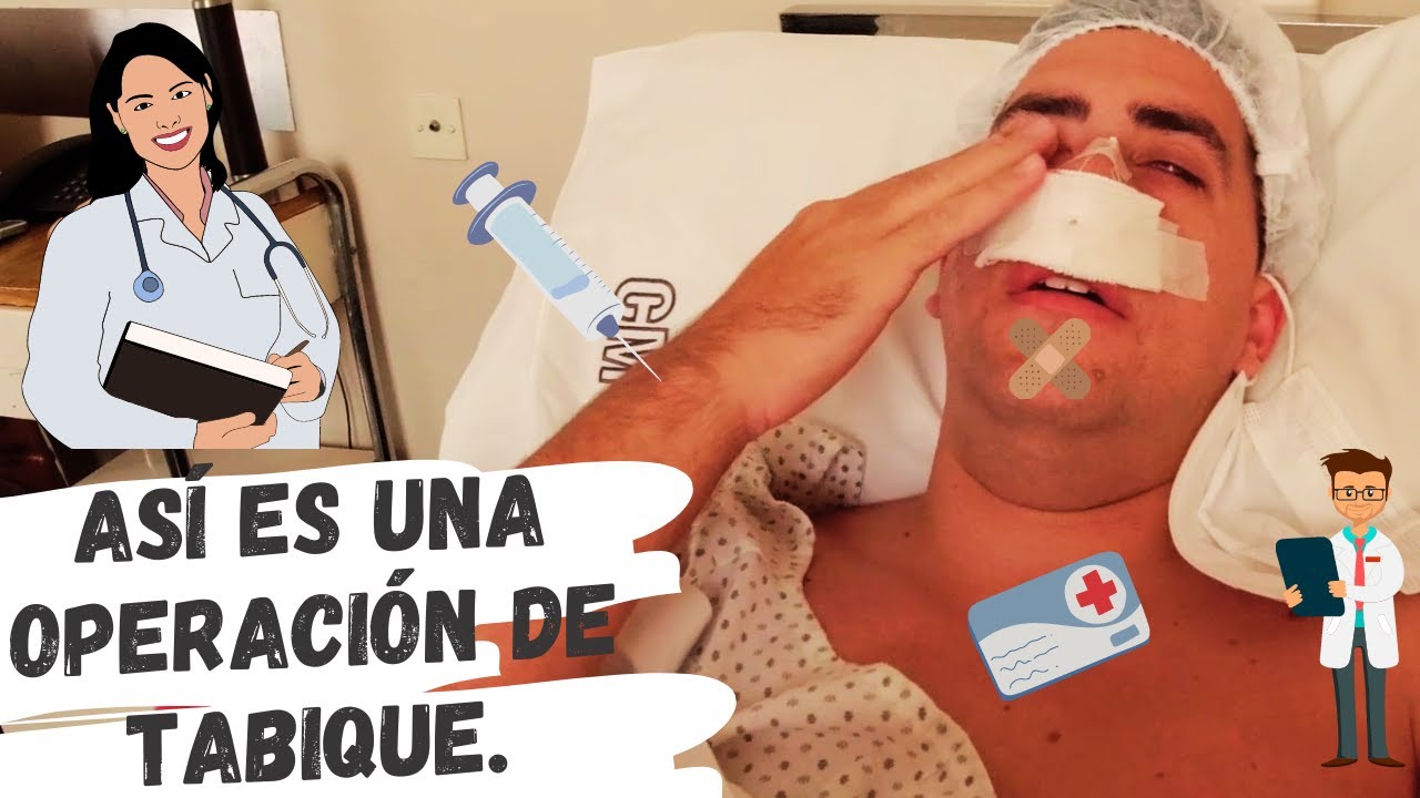 ASI ES UNA OPERACION DE TABIQUE 👃👃👃