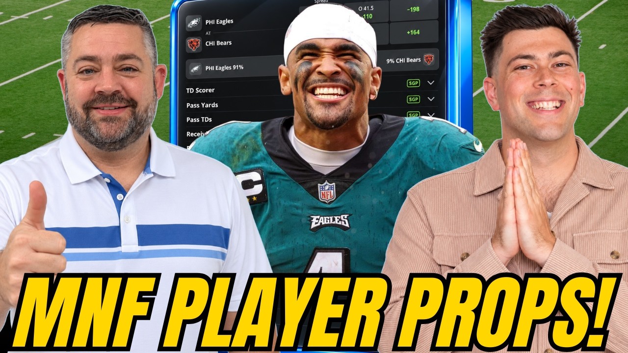 Ставки на игроков в матче Eagles против Bears + экспресс на одну игру | Props & Parlays