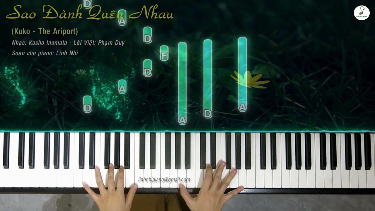 Sao Đành Quên Nhau (情人的關懷 - Kuko - Airport - Lover's care) | Intermediate Level  Piano | Linh Nhi