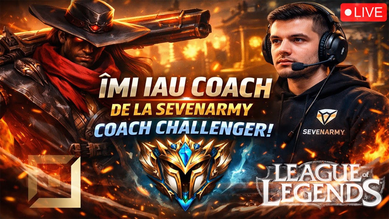 League of Legends Romania EUNE ADC  , Astazi imi iau COACH de la SEVENARMY CHALLENGER EUW !!