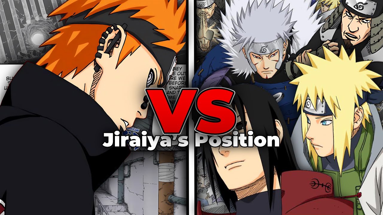 Each Hokage vs Pain In Jiraiya’s Place!