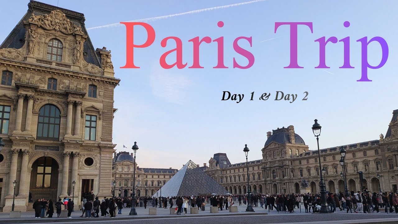 Christmas in Paris 2024 🇫🇷 | 6 Days Travel Vlog (Louvre, Arc de Triomphe)