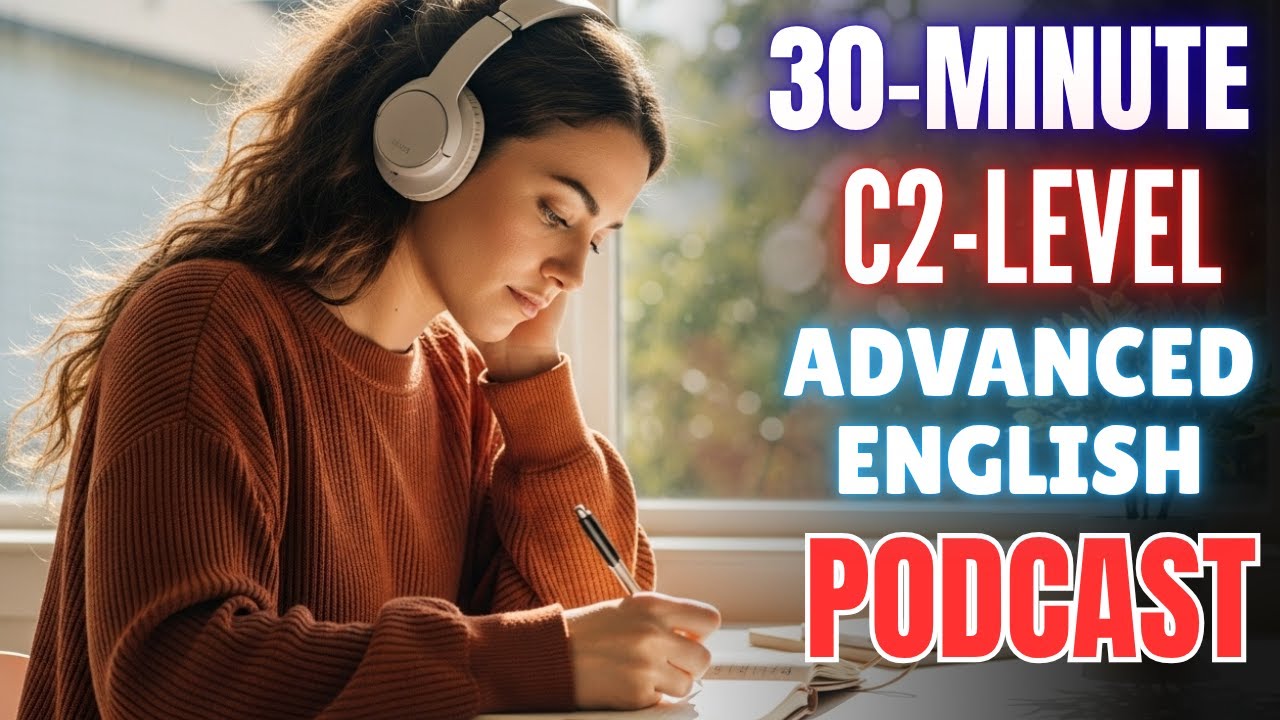 30-Minute (C2 Level) English Listening Practice || Advanced English Podcast for Fluency 🎧