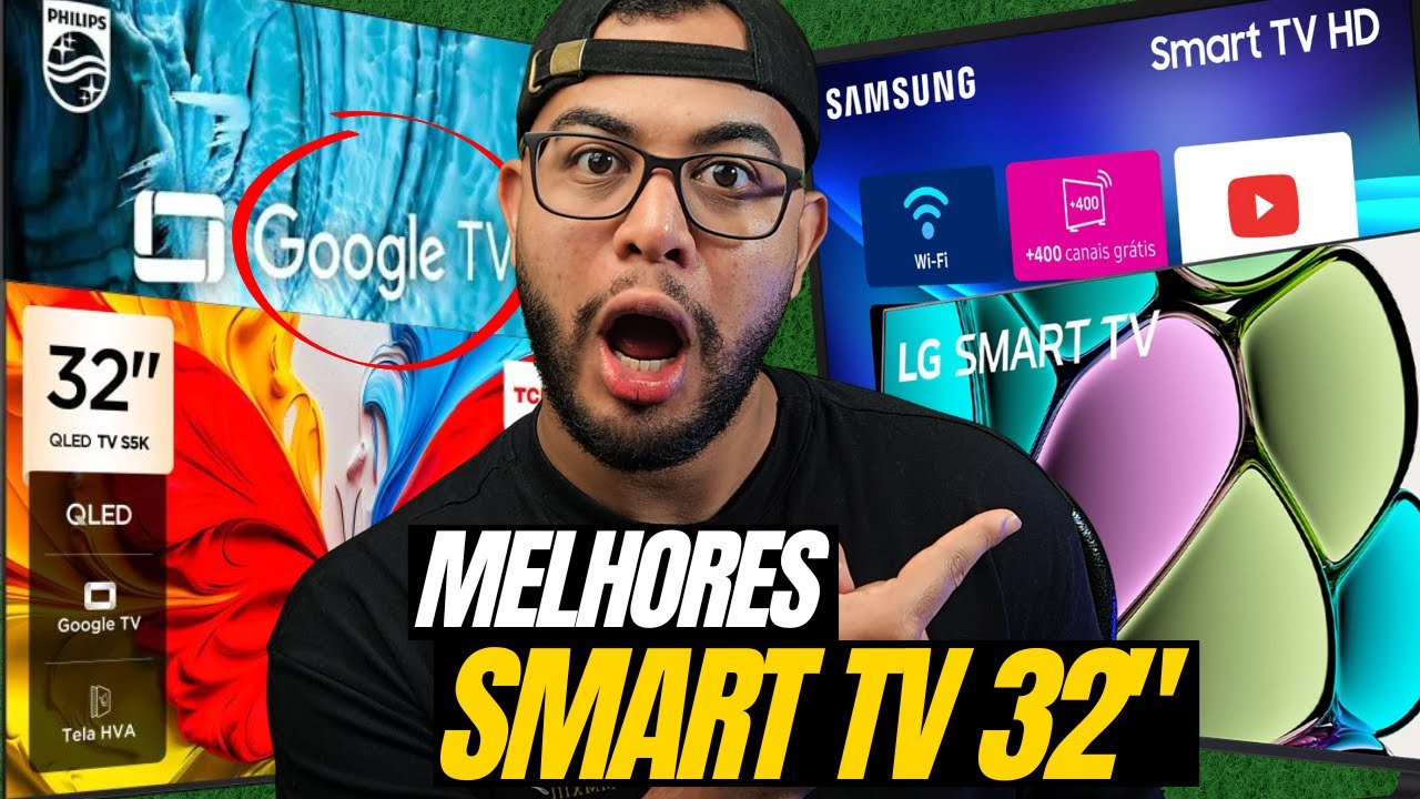 As TVS de 32&rdquo; Que Realmente PRESTAM em 2026 (O RESTO &Eacute; FURADA) MELHORES TVS 32 POLEGADAS 2026