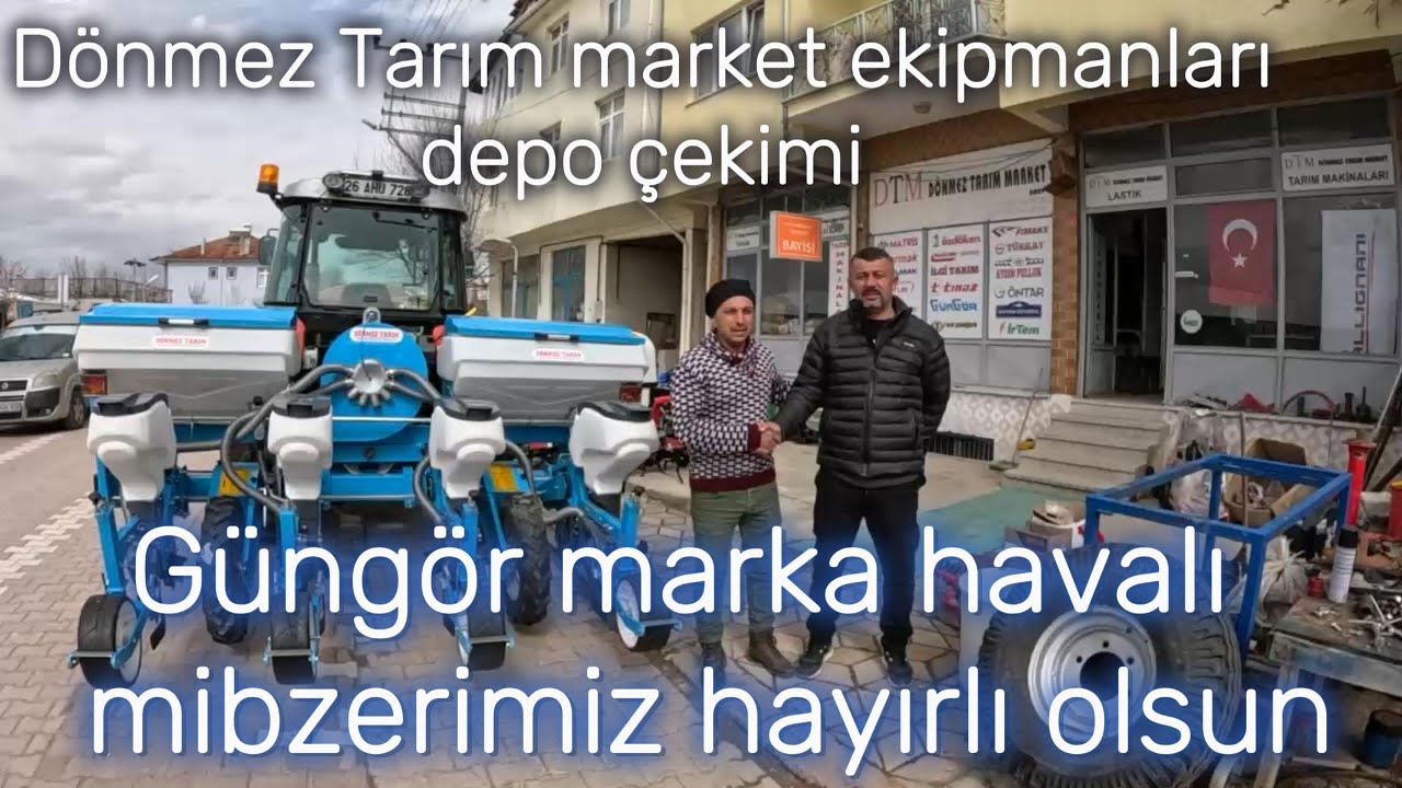 Yeni ayçiçeği mibzeri ve Makine Ayarları yapımı. #keşfet #tarım #pnömatikmibzer #çiftçi #güngör