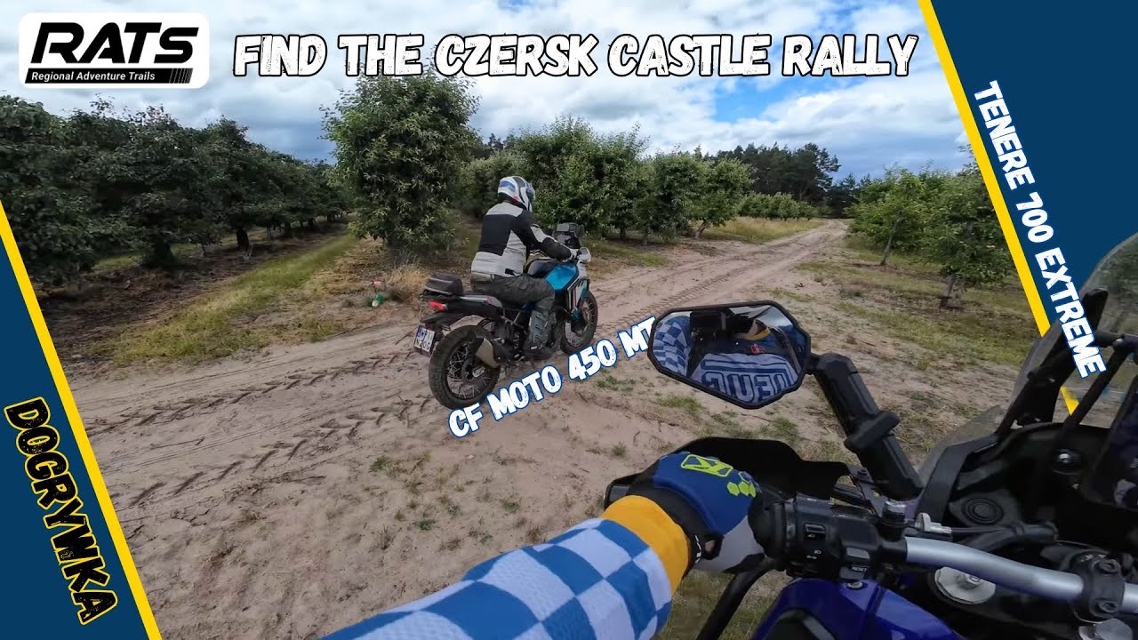RATs: Find the Czersk Castle Rally - dogrywka z CF Moto 450 MT!