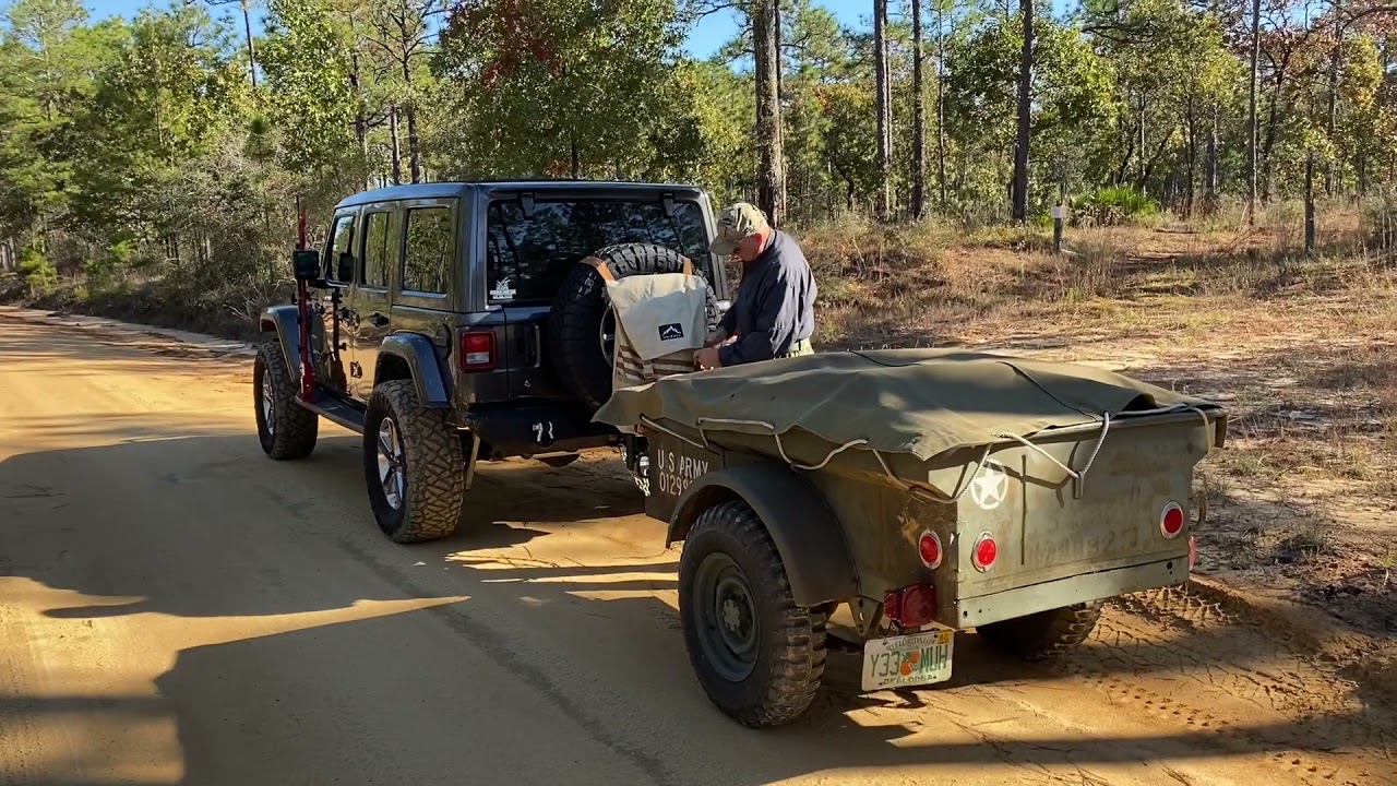 Overlanding Eglin Air Force Base Reservation/Duck Pond with my Dad