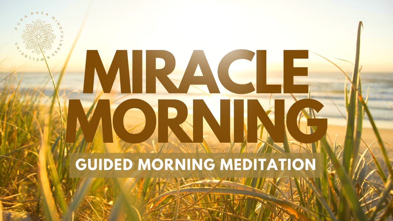 Guided Morning Meditation, Manifest Miracles ✨