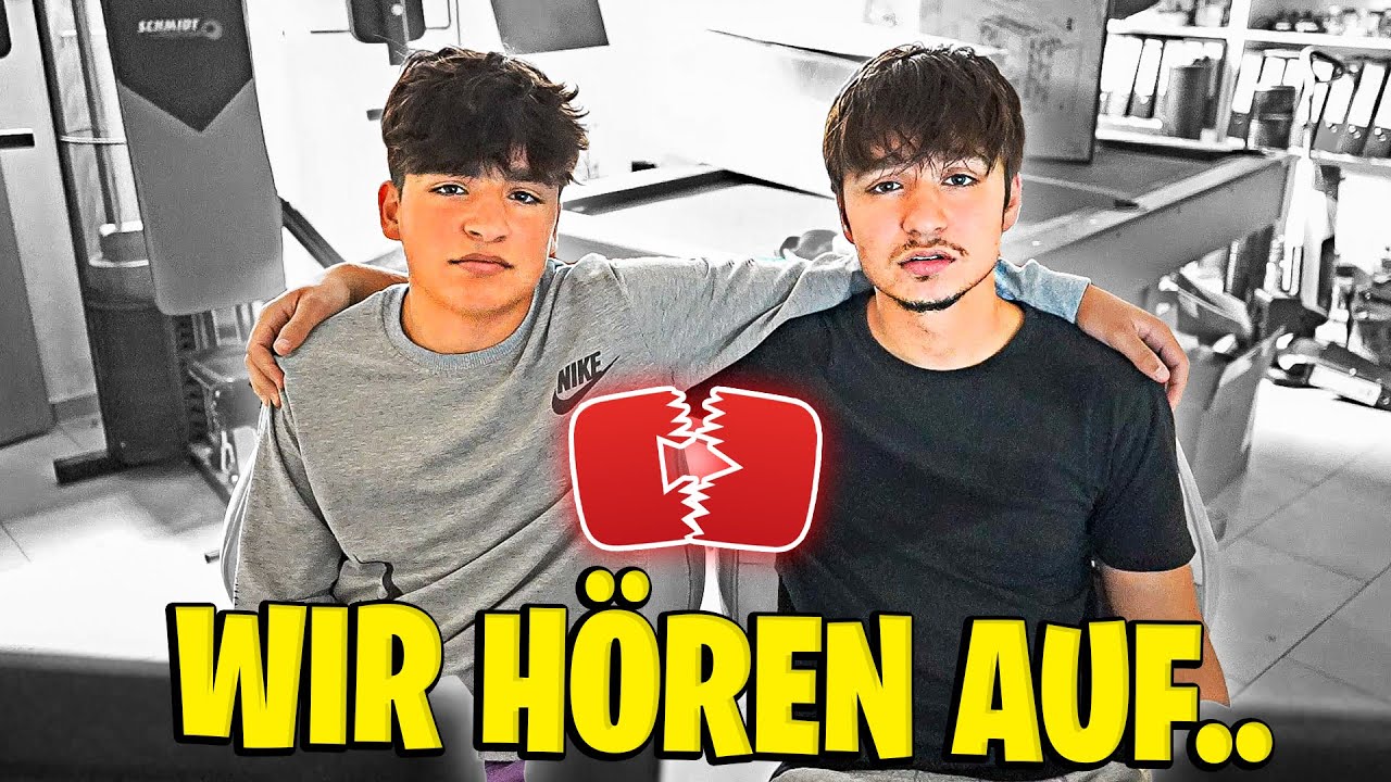 Wir hören mit YouTube auf...