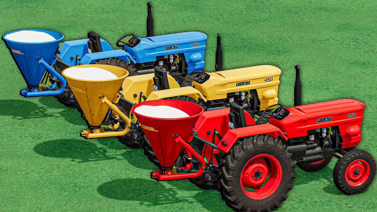 FS22 LIME SPREADING - TINY TRACTORS MASSIVE RESULTS