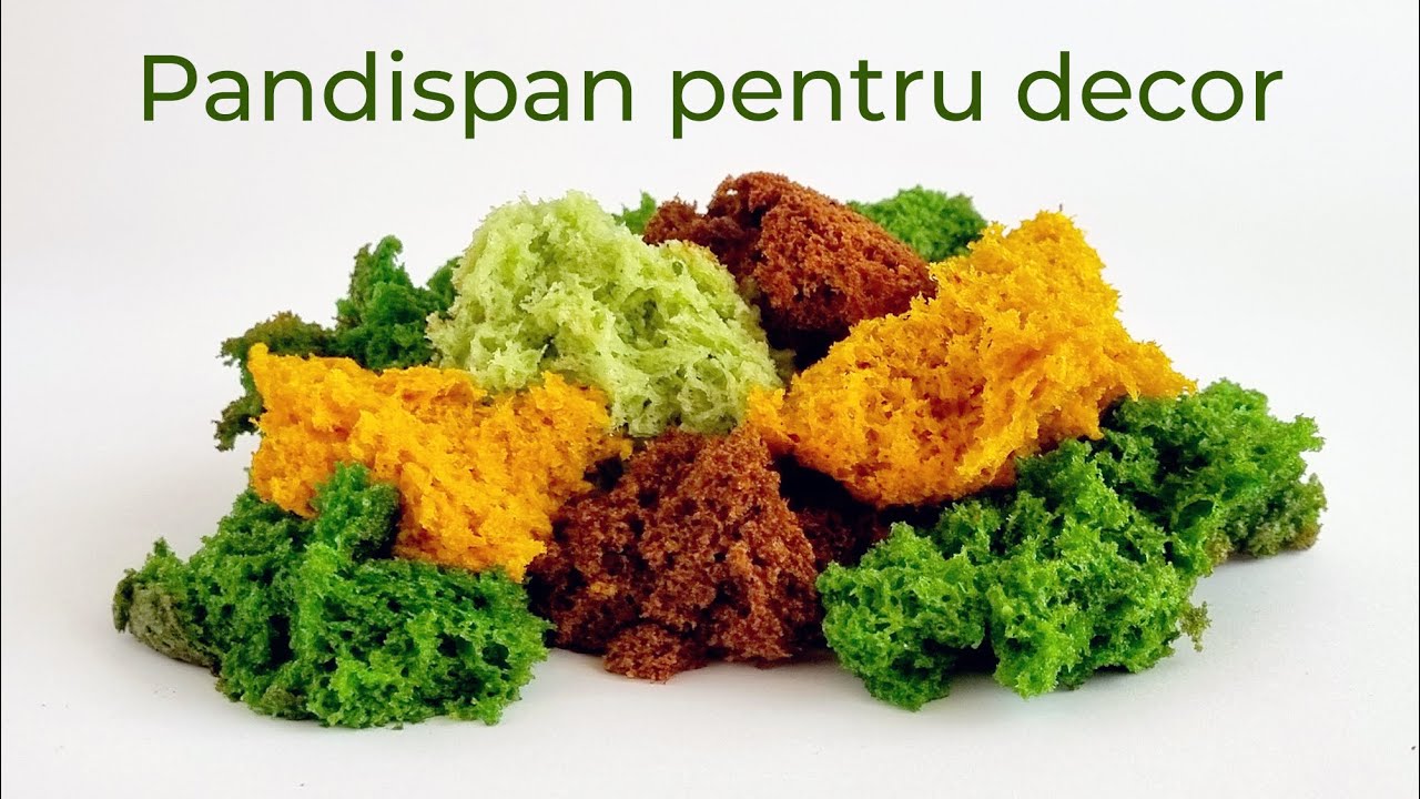 Pandispan pentru decor (Burete comestibil)