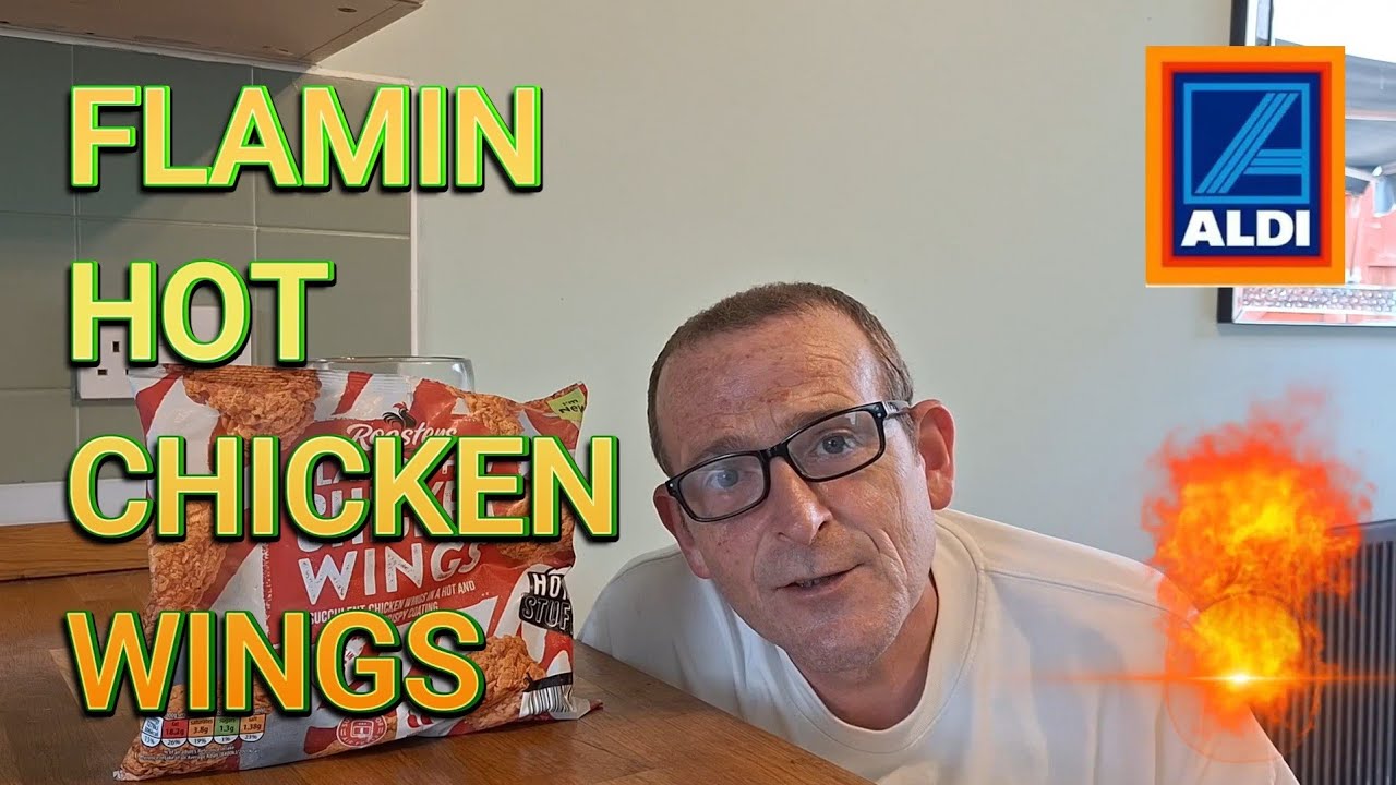 ALDI KFC DUPE Roosters Flaming Hot Chicken Wings Review