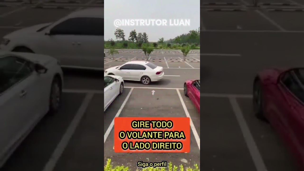 FORMA F&Aacute;CIL DE ESTACIONAR! #autoescola #baliza #shorts #habilita&ccedil;&atilde;o