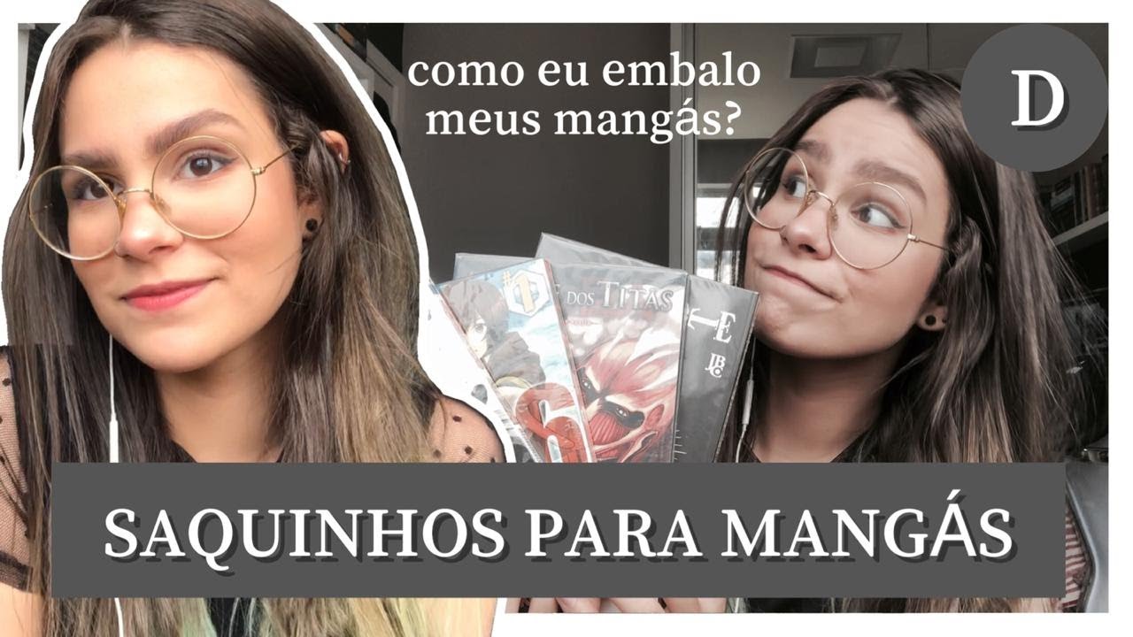 SAQUINHOS PLÁSTICOS: COMO EU EMBALO MEUS MANGÁS | Mariana Moura