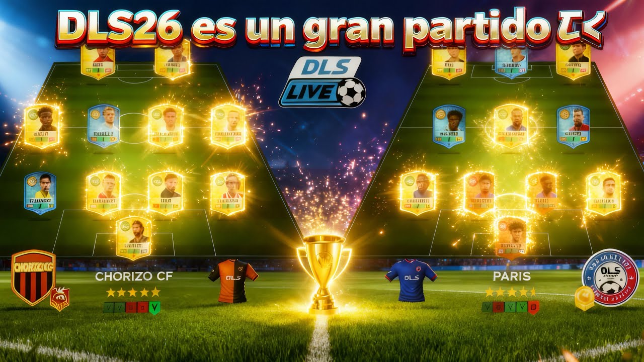 Dream League soccer 2026 💥jugando en DreamLeague Live ⚽️es un gran partido🤝