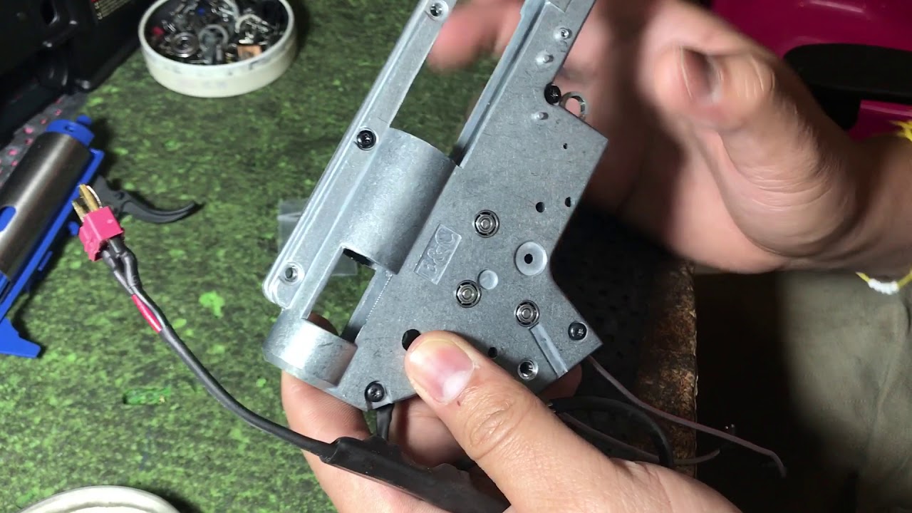 การเรียงเฟือง,การเรียงชิมหรือการชิมระยะฟันเฟืองของปืนบีบีกันให้มีระยะจับเฟืองในแต่ละฟันให้บาลานซ์กัน