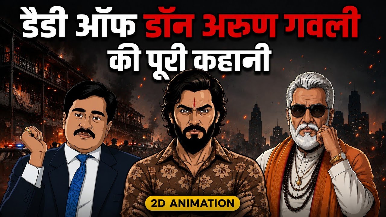 Daddy of the Underworld &mdash; The Arun Gawli Story | 2D Animation
