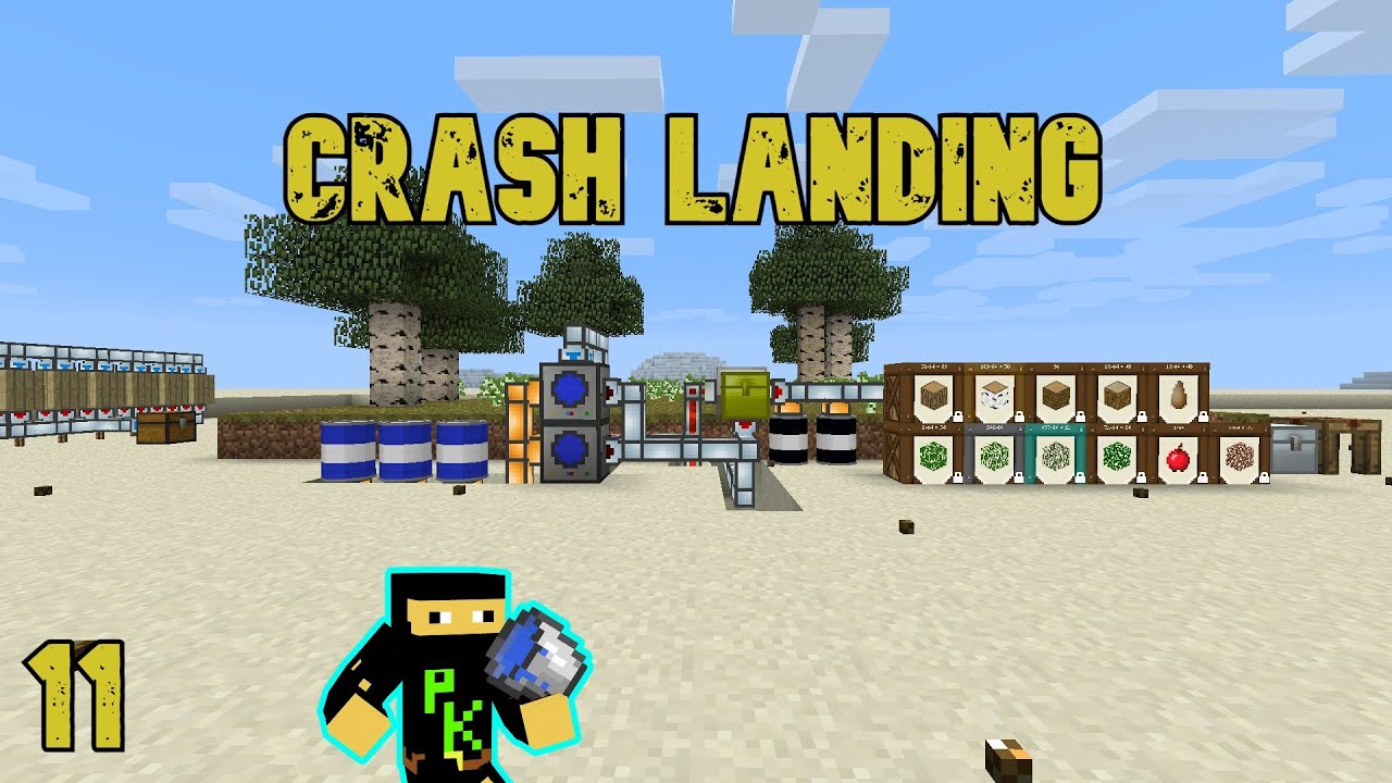 Unlimited Water! - Minecraft Crash Landing Episode 11
