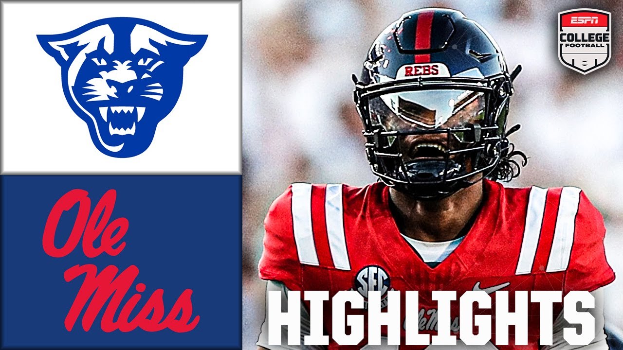 Georgia State Panthers vs. Ole Miss Rebels | Full Game Highlights | ESPN College Football