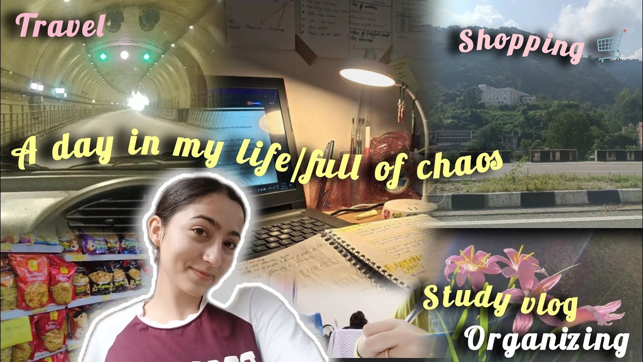 A day in my life/full day of chaos🌷💕|shopping|going out with mma papa 😉study vlog|youtube video 