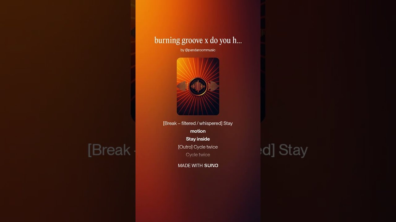 burning groove x do you have Mashup #pandaroom #dj #electronicmusic #music #techno #housemusic