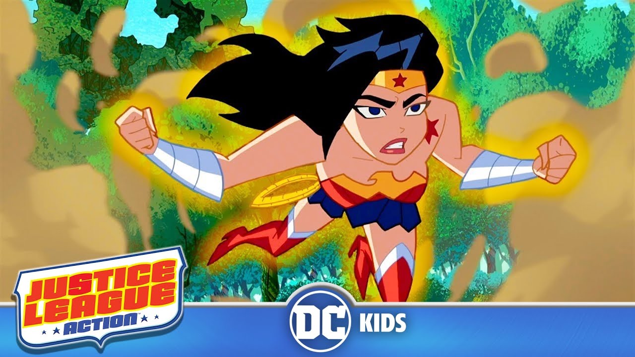 Justice League Action | Wonder Woman Face-Off | @dckids