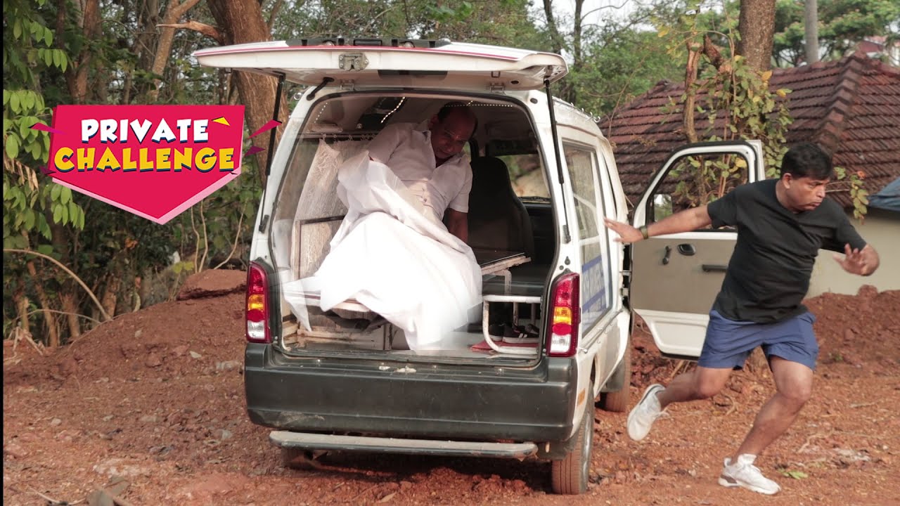 Private Challenge S2│EP-28: Aravind Bolar as 'Ambulance Driver' │Nandalike Vs Bolar 2.0