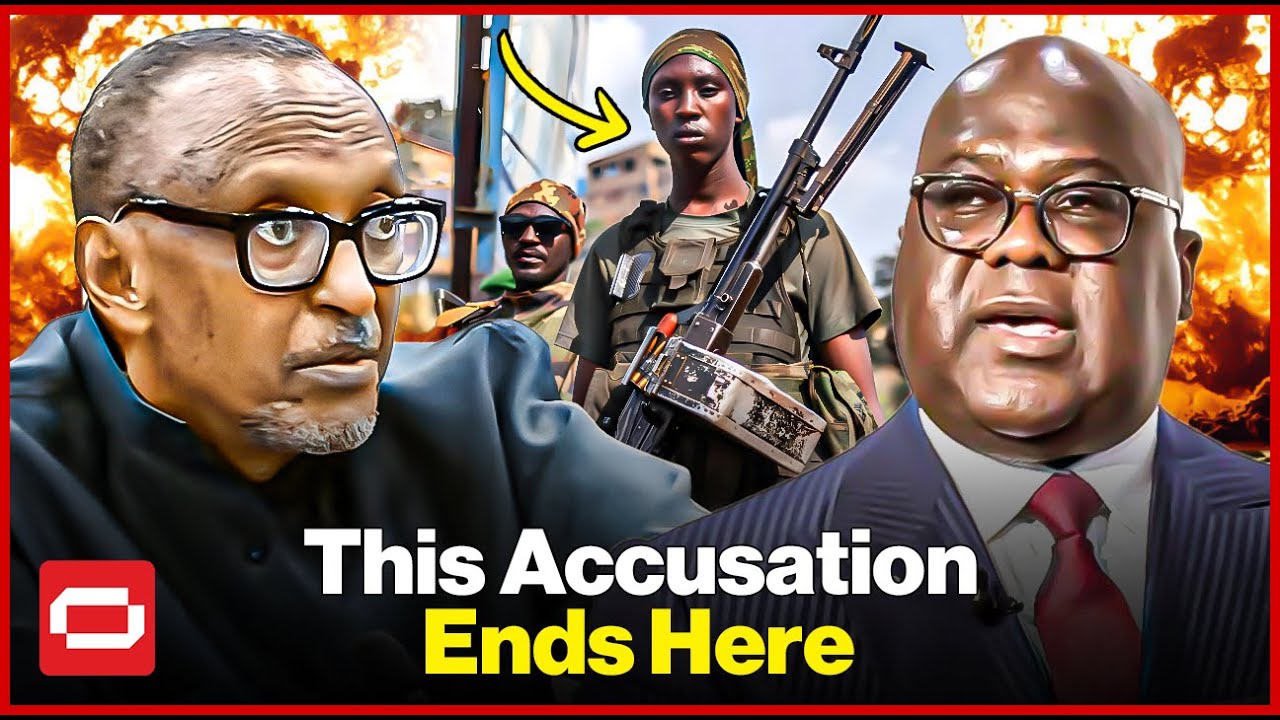 President Paul Kagame fires back at DR Congo and rejects all blame