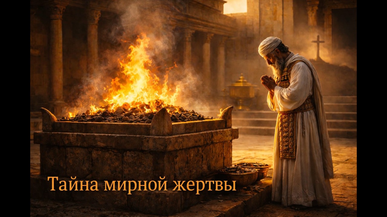 Тайна Шламим | жертва ,соединяющая человека и Бога