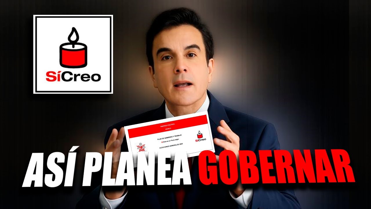 🔴 PLAN de GOBIERNO del PARTIDO 