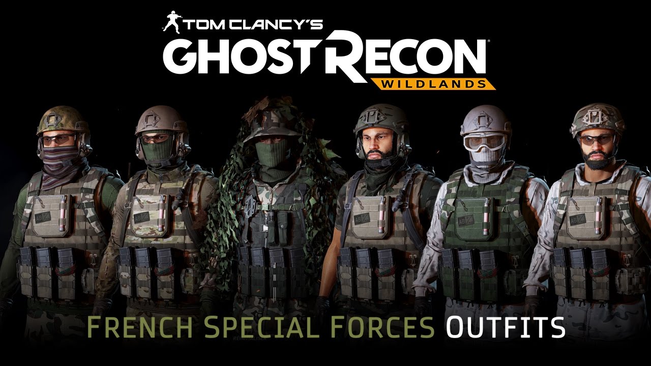 Ghost Recon Wildlands / French Special Forces Outfits