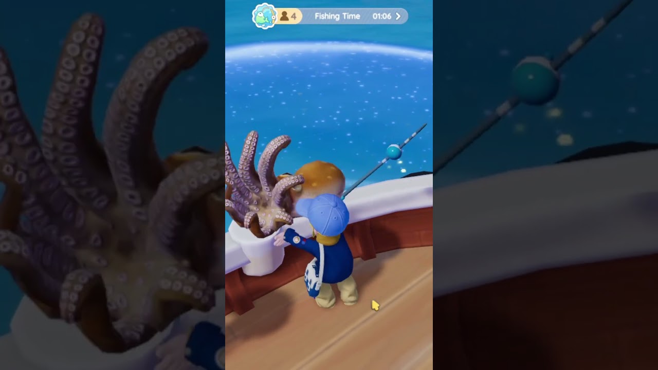 My first time catching an octopus! 
