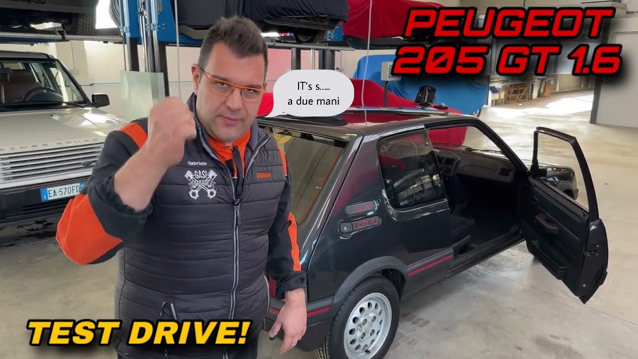 Peugeot 205 Gti 1.6! Quando davvero contava solo andare forte!