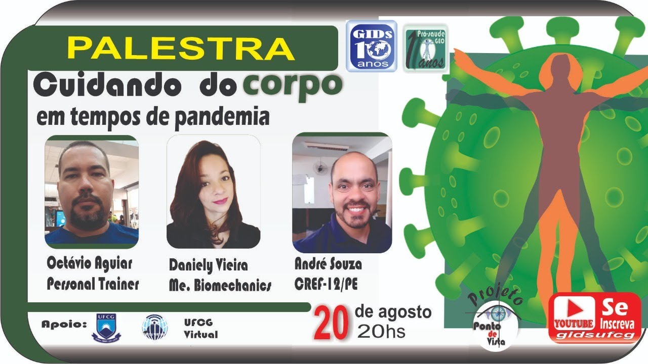 Cuidando do Corpo em tempos de pandemia