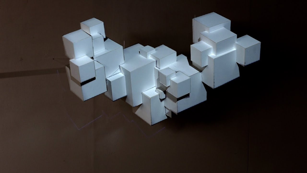 MULTI DIMENSIONAL | A Interactive Sound Reactive Light Structure